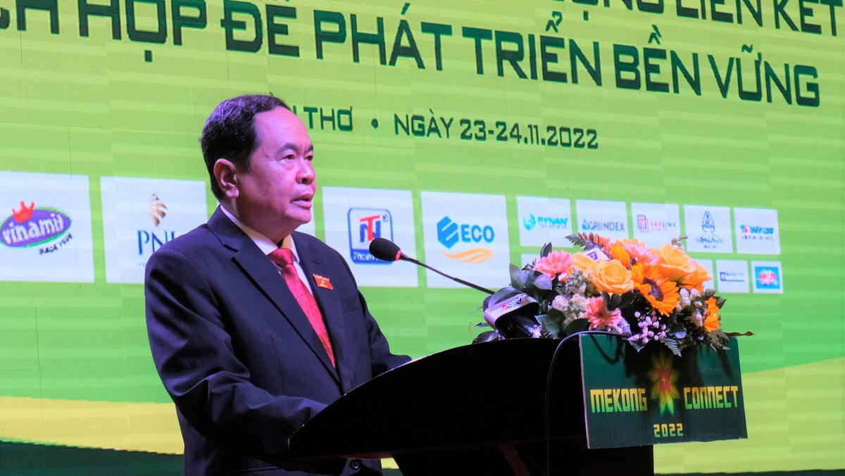 Phó Chủ tịch Thường trực Quốc hội Trần Thanh Mẫn phát biểu chỉ đạo tại Diễn đàn.
