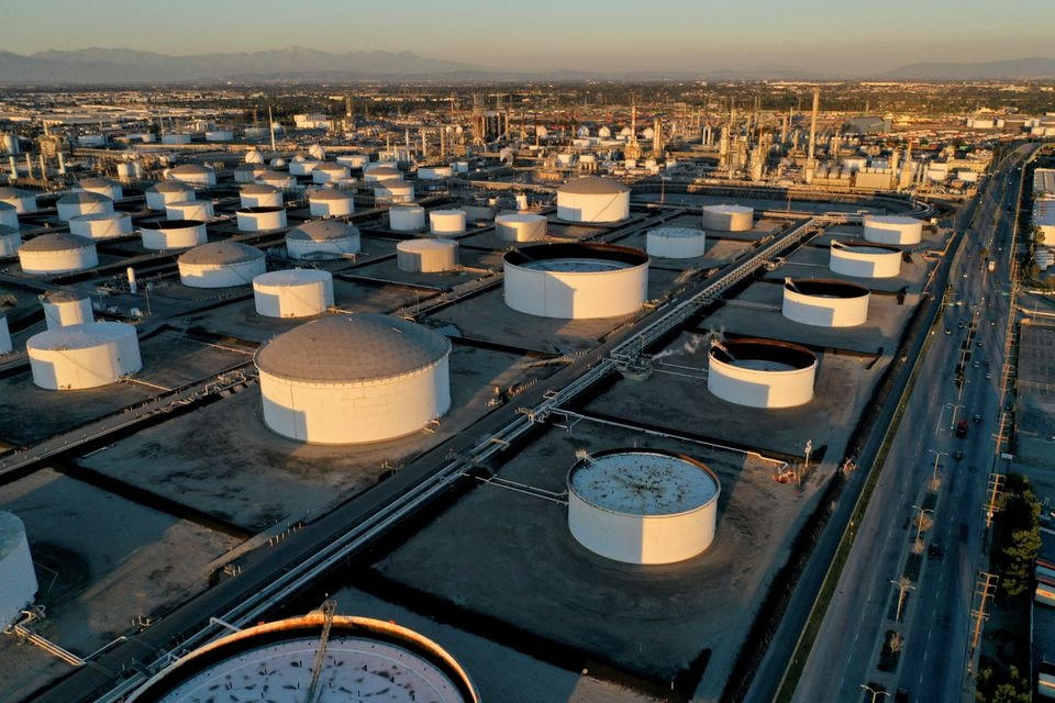 Các bể chứa khí hóa lỏng tự nhiên (LNG) của Mỹ.