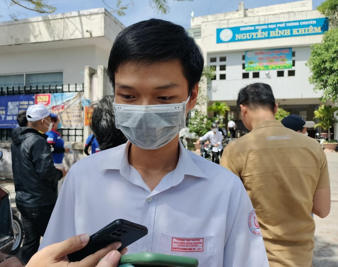 TS Nguyễn Dương Bình An chia sẻ về đề thi môn Ngữ văn.