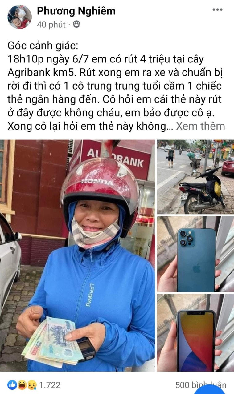 Thông tin được chia sẻ trên mạng xã hội nhận được sự quan tâm của nhiều người