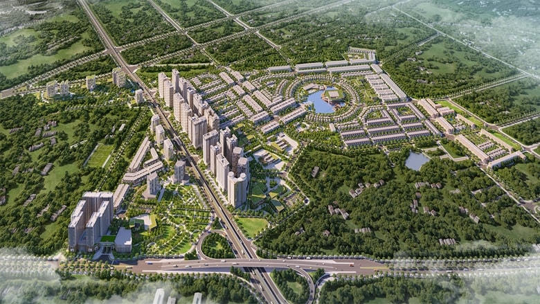 Phối cảnh dự án Hinode Royal Park.