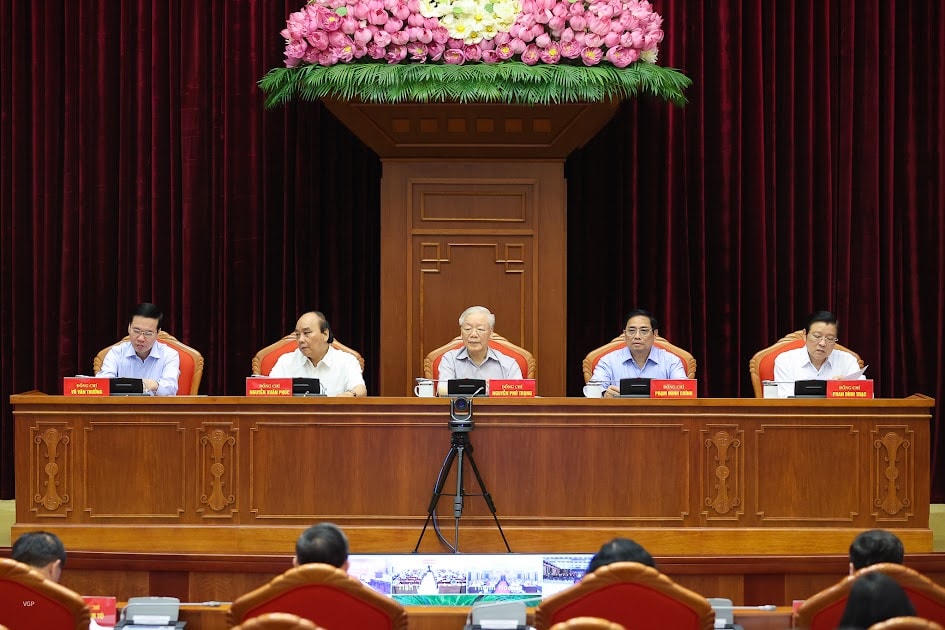 Lãnh đạo Đảng, Nhà nước chủ trì hội nghị.