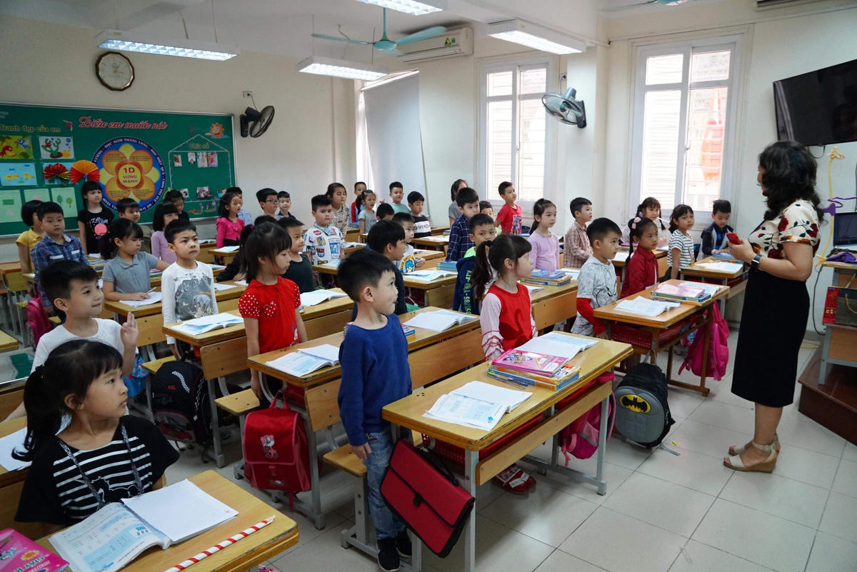 Tình trạng thiếu giáo viên gây khó khăn trong việc thực hiện Chương trình giáo dục phổ thông 2018. Ảnh: Quang Vinh.