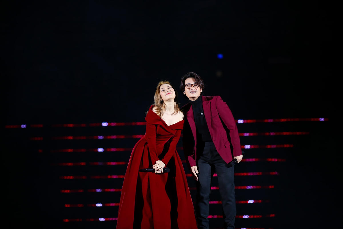Hà Anh Tuấn là khách mời trong show Tri Âm của Mỹ Tâm. Anh cùng nữ ca sĩ thể hiện nhiều bản hit đình đám.