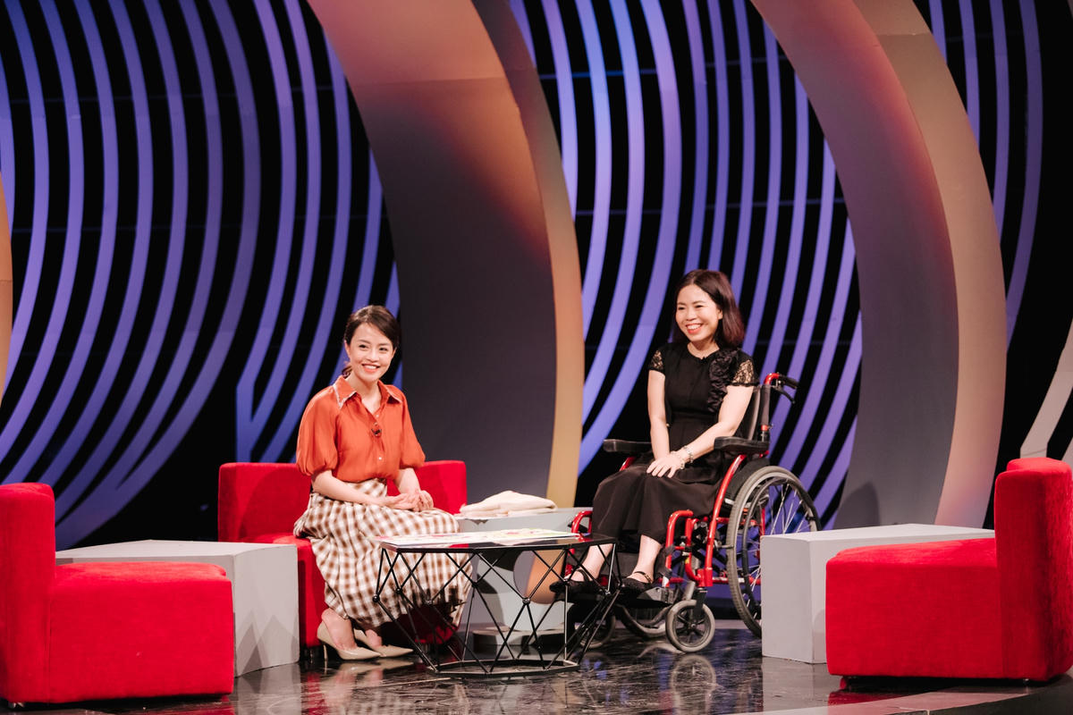 Chị Minh Nguyệt chỉ mong muốn sẽ giúp đỡ cho nhiều hoàn cảnh khuyết tật khác.