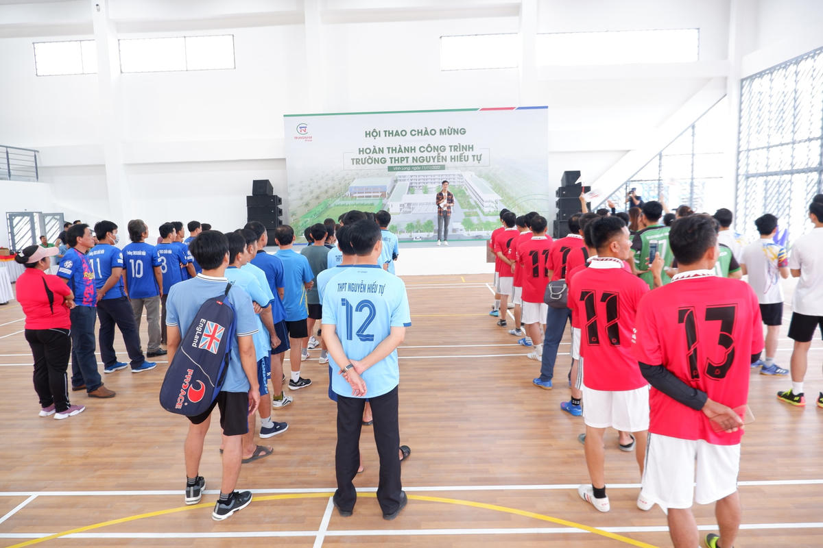Quang cảnh buổi hội thao.
