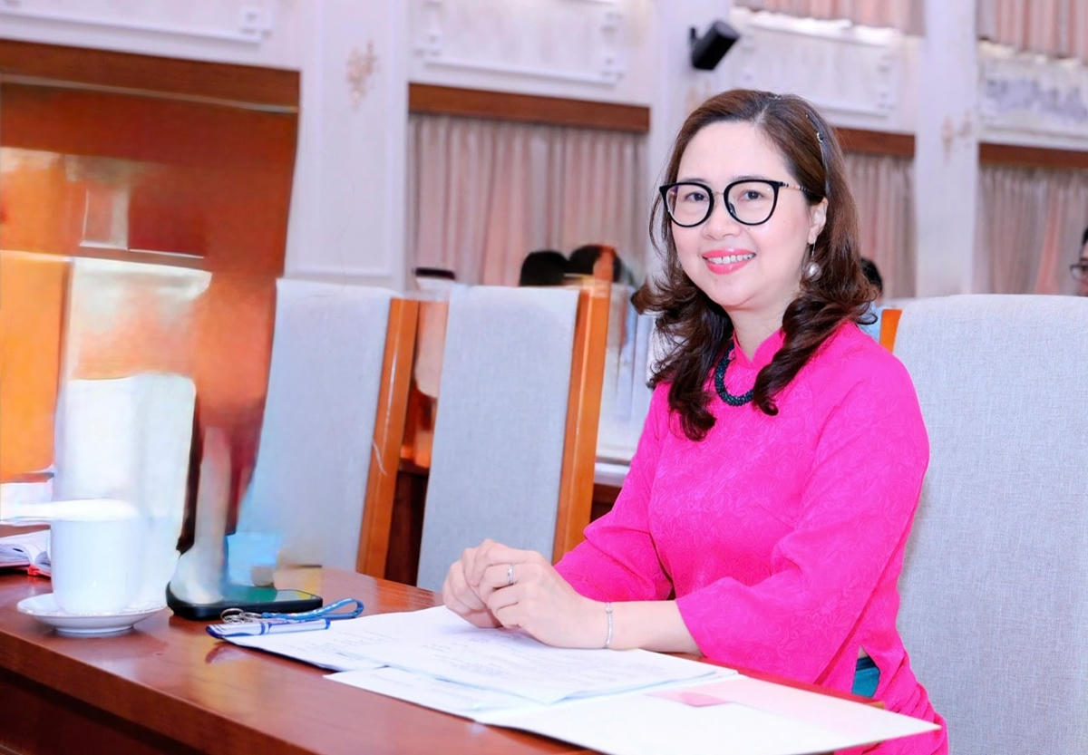 Bà Nguyễn Thị Nhung – Phó Vụ trưởng Vụ Học sinh, Sinh viên (Bộ GDĐT).