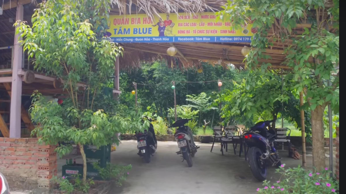 Hiện trường nơi xảy ra sự việc.