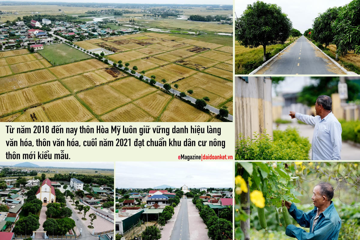 Từ trong phong trào xây dựng NTM, Hòa Mỹ xuất hiện nhiều gương sáng.