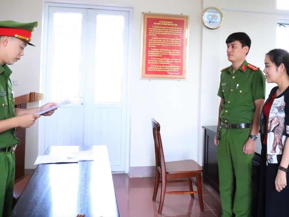 CQĐT đã khởi tố vụ án, khởi tố bị can, bắt tạm giam Hoàng Thị Bình.