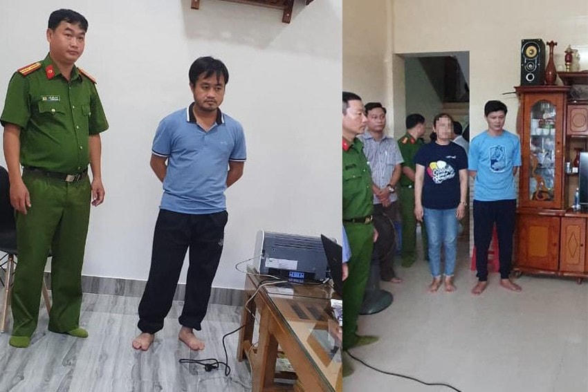 Việt và Phi bị cơ quan chức năng khởi tố về tội tham ô tài sản (Ảnh: CAQT).