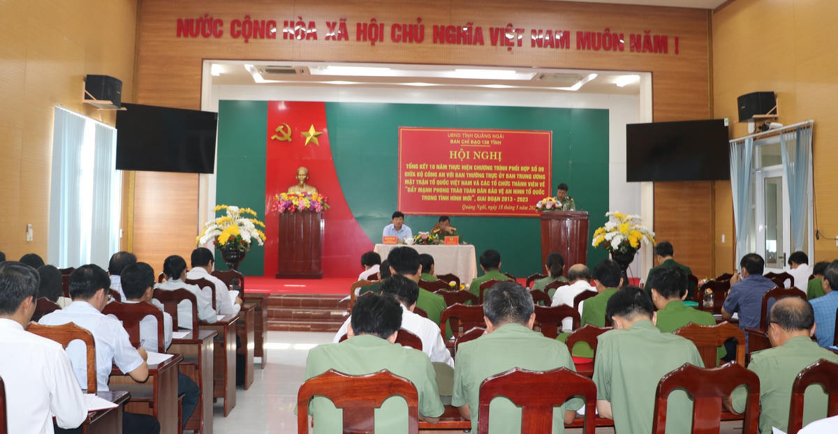 Quang cảnh Hội nghị tổng kết.