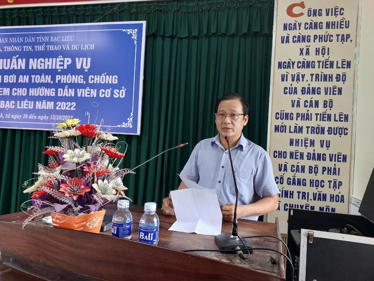 Học viên tham gia lớp tập huấn được phổ biến các văn bản triển khai chương trình phòng chống đuối nước, các kỹ năng an toàn trong môi trường nước, dạy bơi và cách phòng ngừa đuối nước.