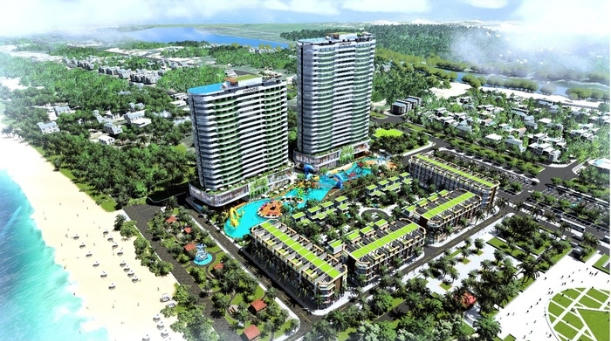 Tổ hợp khách sạn - resort sinh thái tại Tam Kỳ, Quảng Nam.
