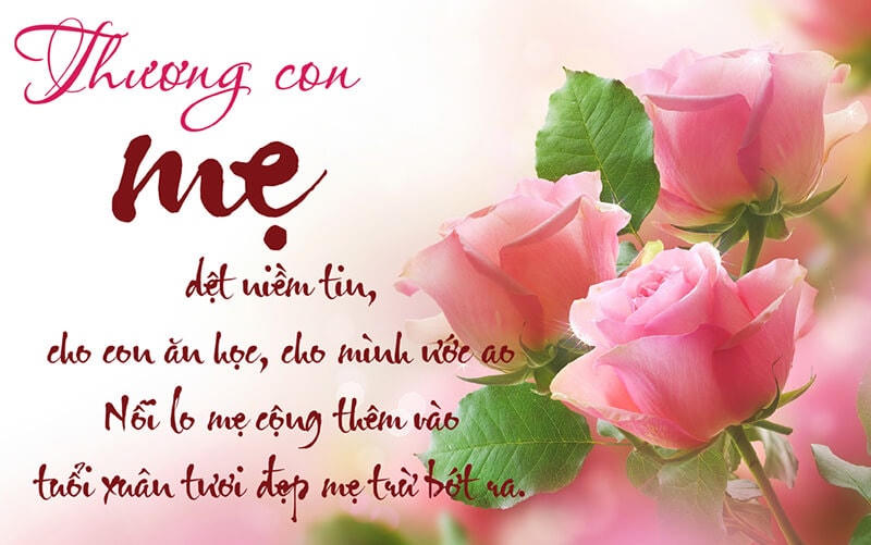 Đừng quên gửi tặng mẹ những lời chúc 8-3 ấm áp nhân ngày Quốc tế Phụ nữ.