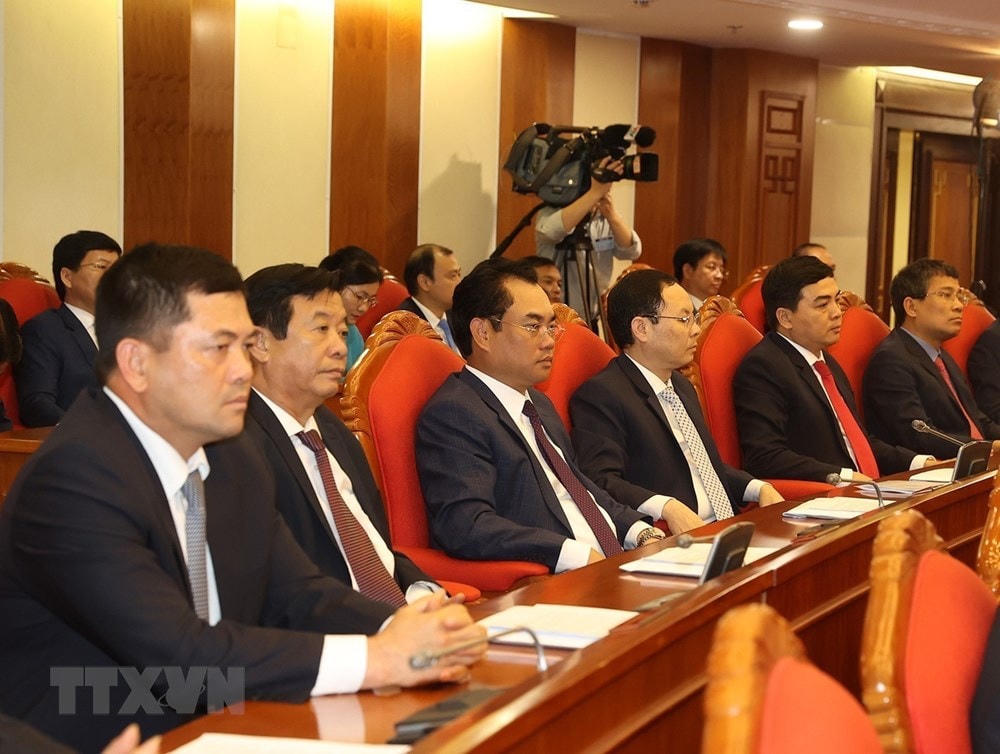 Các đại biểu dự bế mạc Hội nghị. (Ảnh: Trí Dũng/TTXVN).