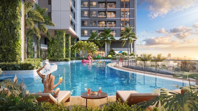 Tháp đôi căn hộ cao cấp đầu tiên trong quần thể Essensia nam Sài Gòn hút khách trong sự kiện ra mắt dự án