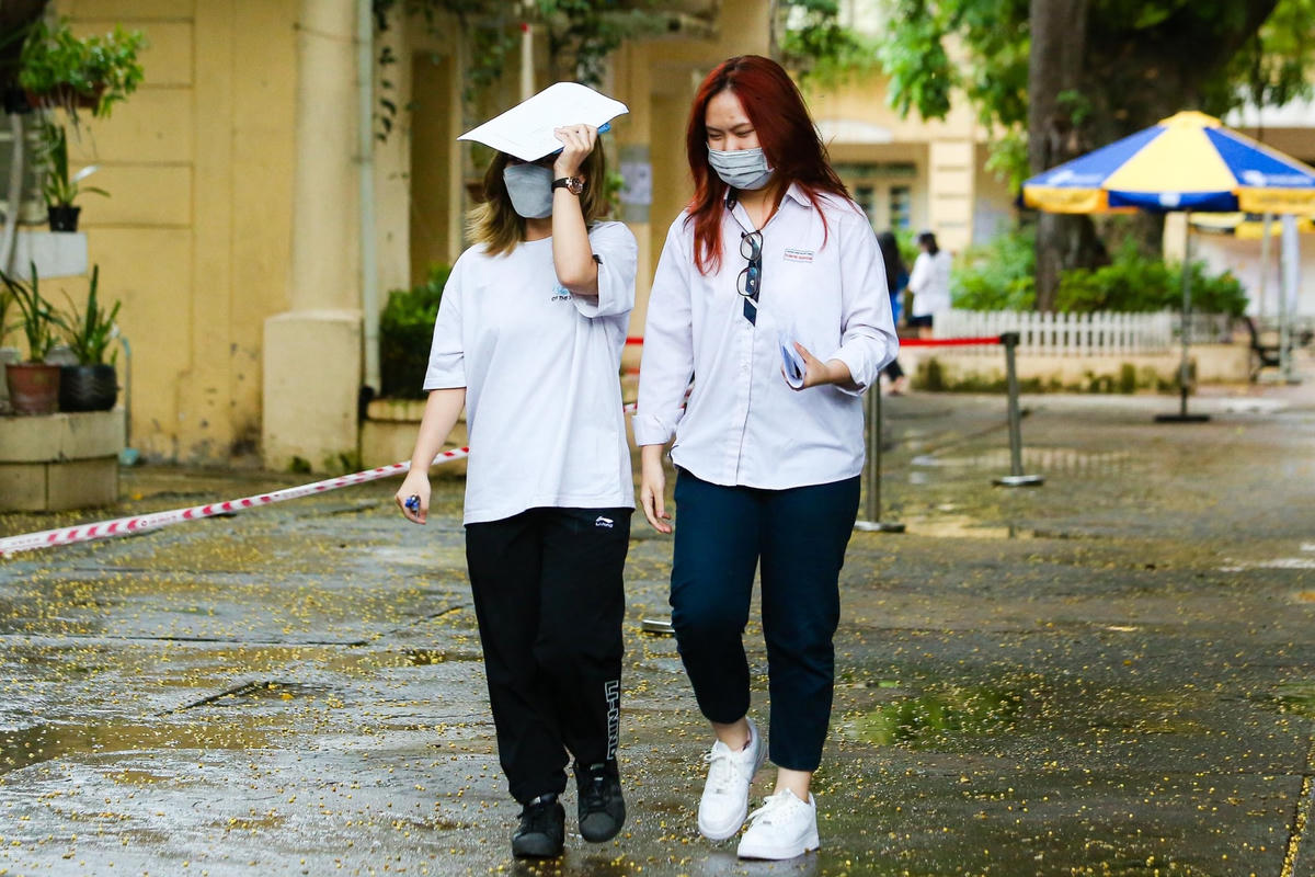 Thí sinh hoàn thành Kỳ thi tốt nghiệp THPT năm 2022.