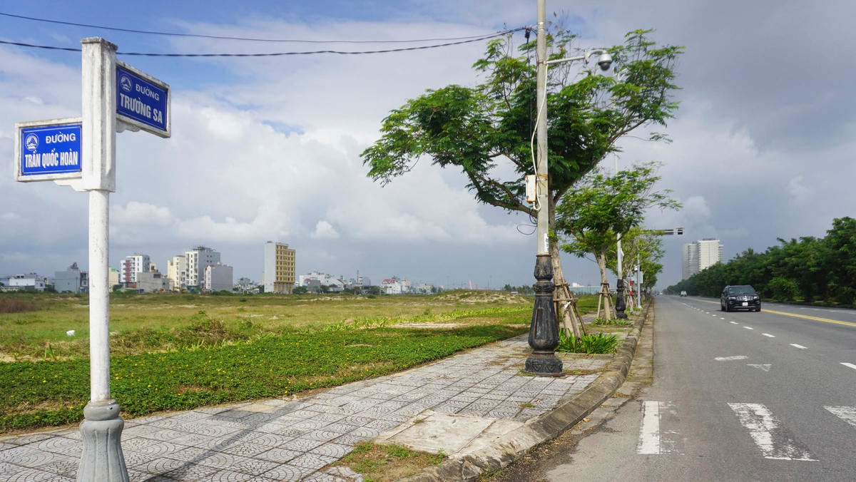 1 trong 2 lô đất "kim cương" trên tuyến đường ven biển Sơn Trà - Điện Ngọc mà Land Hà Hải trúng đấu giá.