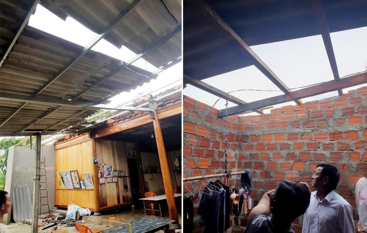 Trên địa bàn xã Hương Liên có khoảng 30 hộ bị ảnh hưởng