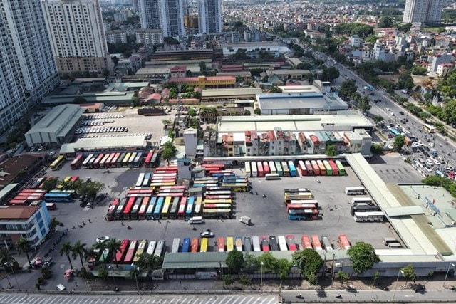 Hình ảnh bến xe Nước Ngầm. Ảnh minh hoạ.