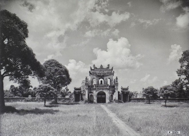 Văn Miếu giai đoạn 1898 - 1954.