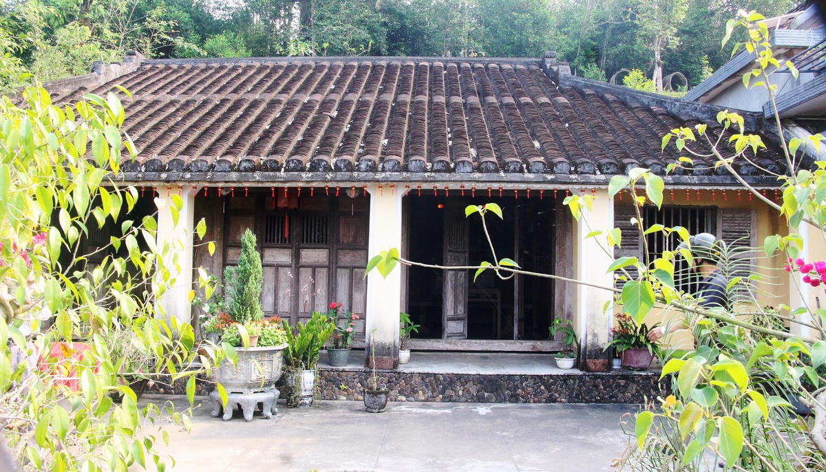 Ngôi nhà cổ của ông Nguyễn Đình Hoan.