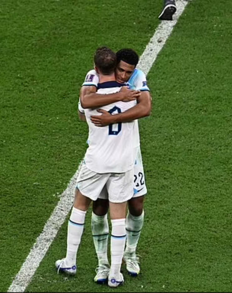 Cặp đôi đã hình thành mối quan hệ bền chặt trên sân cỏ tại World Cup. Ảnh: Getty.