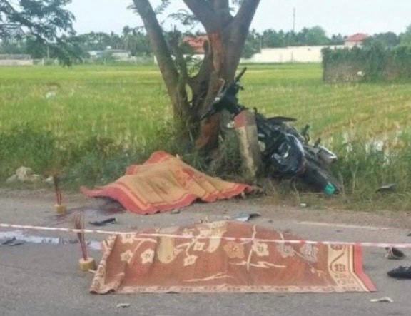 Hiện trường vụ án mạng.