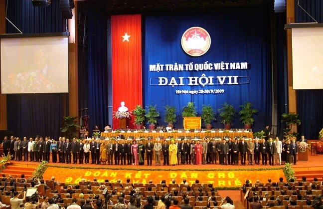 Đại hội đại biểu toàn quốc Mặt trận Tổ quốc Việt Nam lần thứ VII được tổ chức từ ngày 28 - 30/9/2009, tại Hà Nội. 