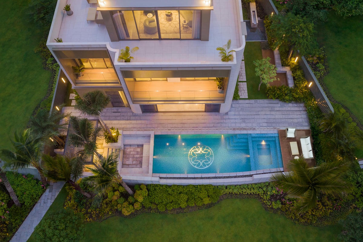 Các dinh thự The Rivus với thiết kế theo kiểu mới, đáp ứng mọi nhu cầu tận hưởng  cuộc sống của giới siêu giàu