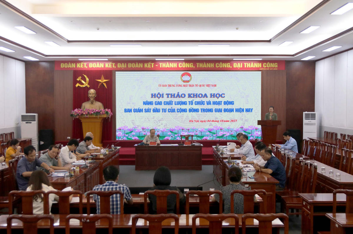 Quang cảnh Hội thảo.