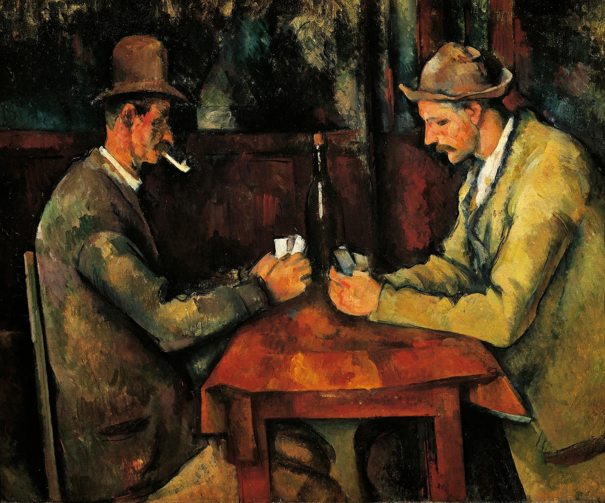"Những người chơi bài" của Paul Cezanne  