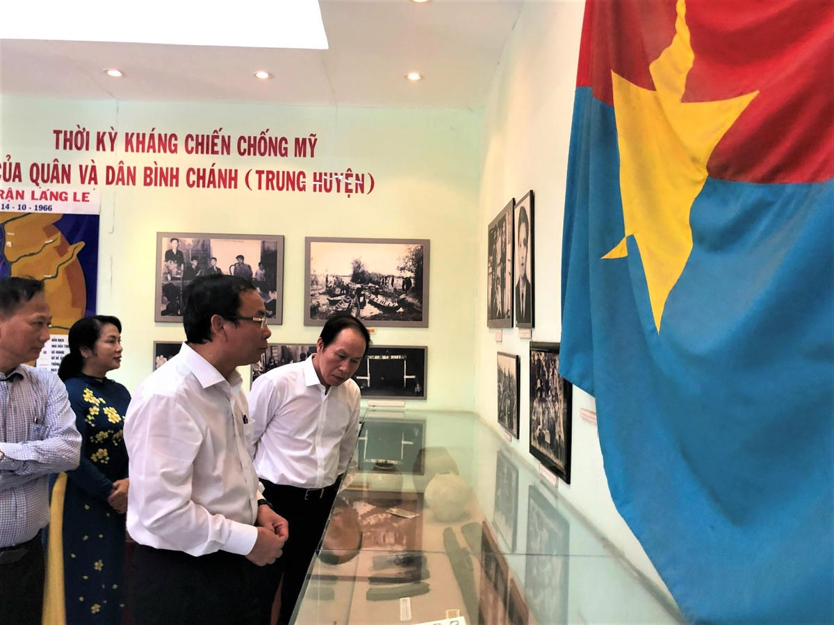 Phó Chủ tịch - Tổng Thư ký Lê Tiến Châu dự ngày hội Đại đoàn kết tại  TP HCM