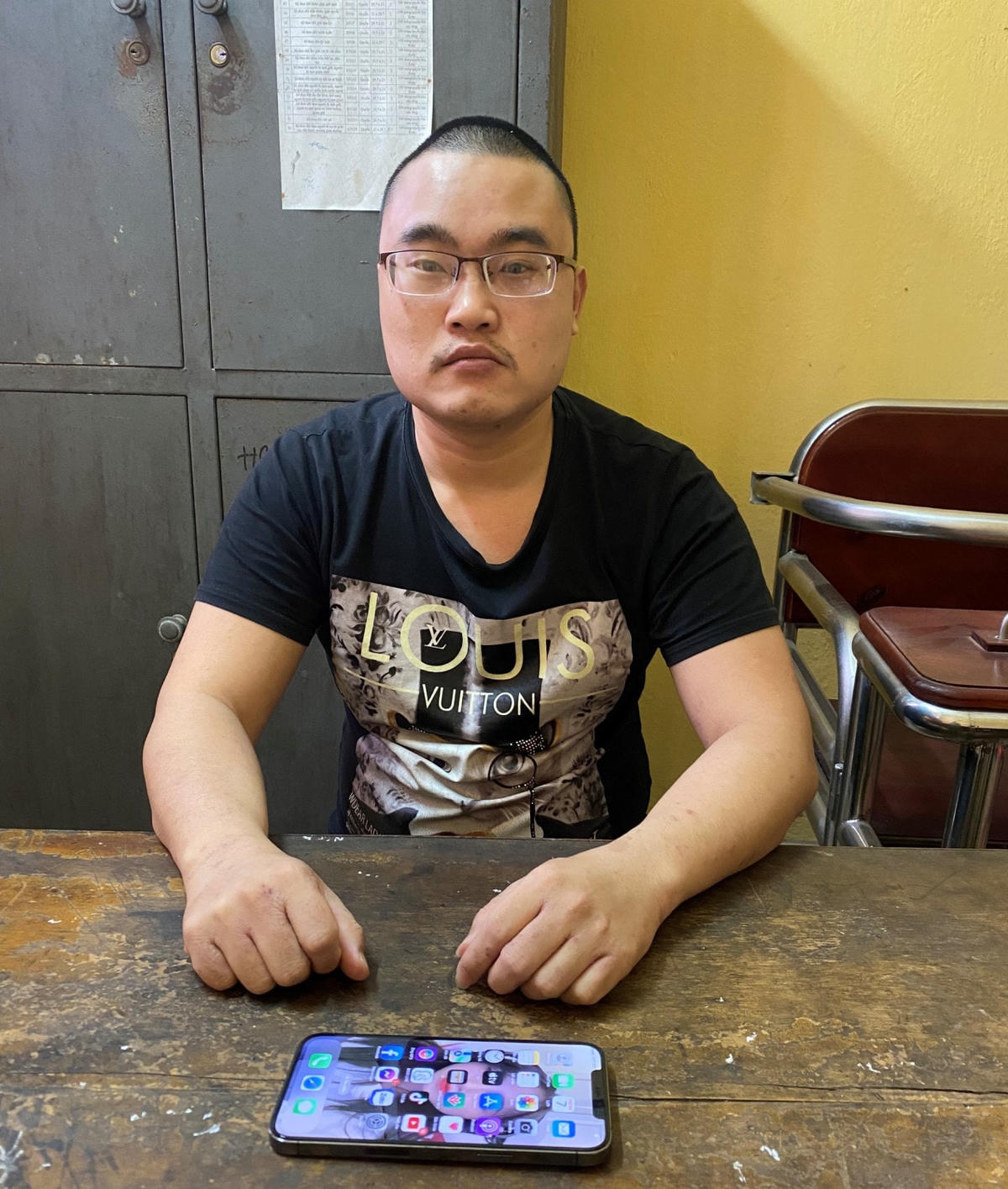 Đối tượng Vũ Hoài Long. Ảnh: Công an tỉnh Quảng Ninh.