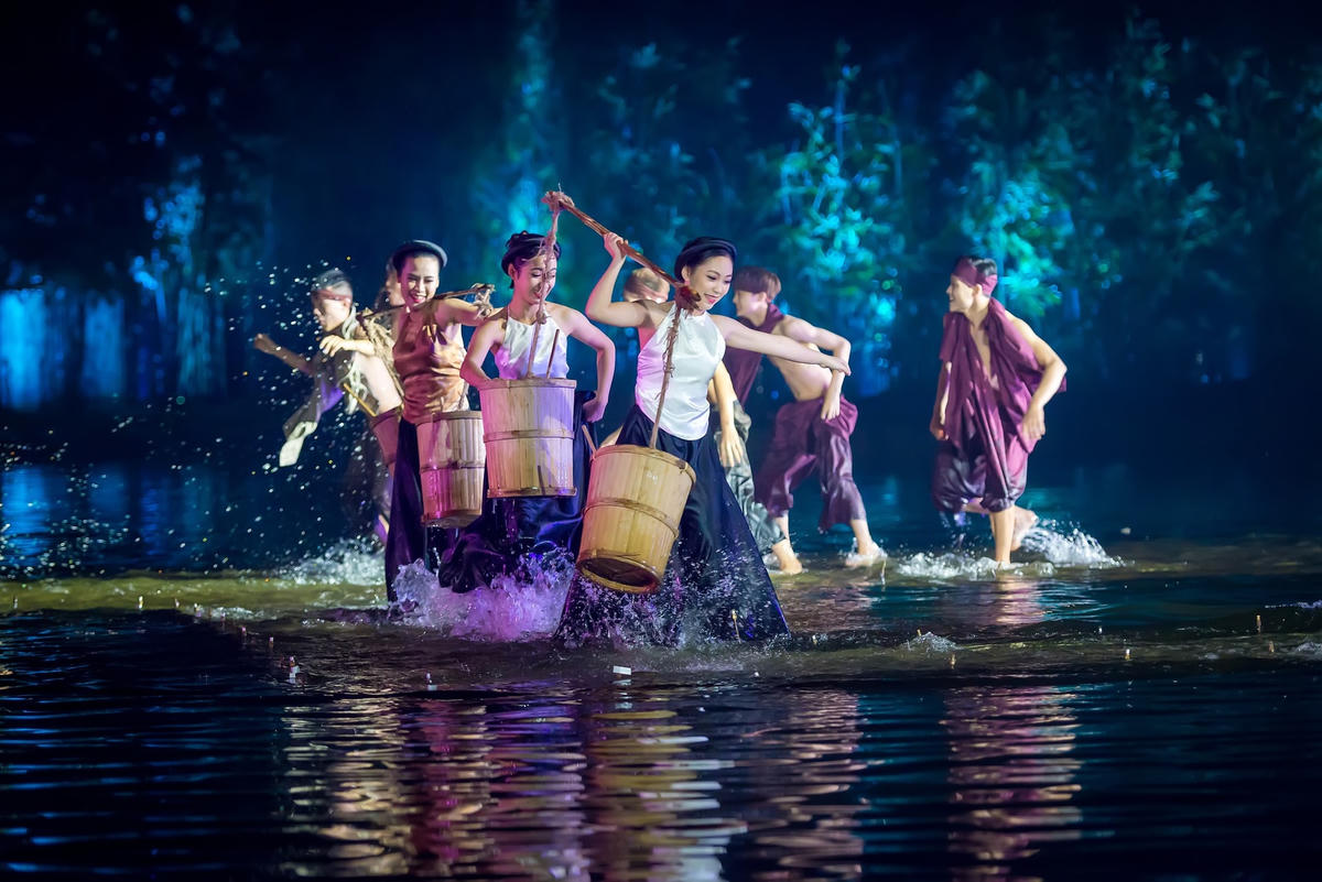 Show diễn “Tinh hoa Bắc Bộ”.