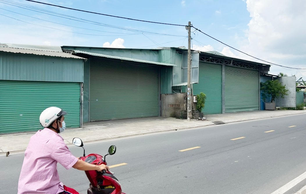 Đất gia đình ông Bùi Thanh Tuấn nằm mặt tiền đường Nguyễn Duy Trinh, nhưng giá bồi thường đất nông nghiệp quá thấp.