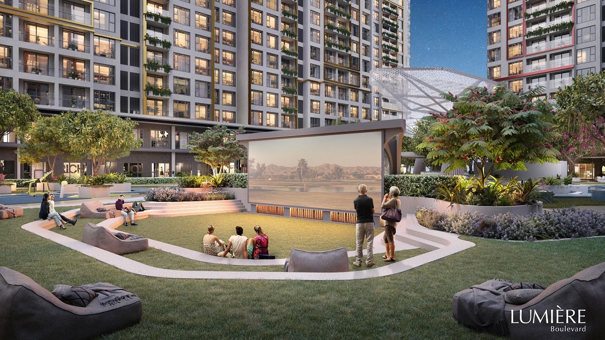 Tiện ích ngoài trời là không gian lý tưởng để gắn kết mọi thành viên.