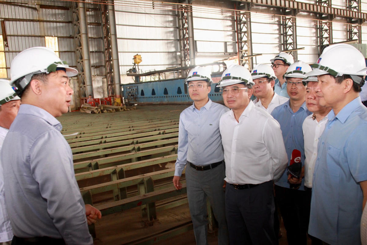 Phó Thủ tướng Lê Minh Khái thăm và làm việc tại DQS.
