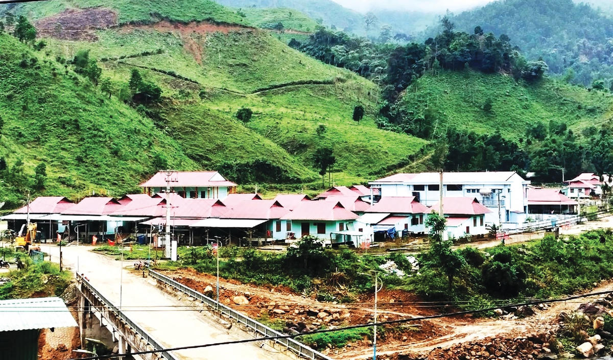 Một góc khu dân cư Bằng La hiện nay.  