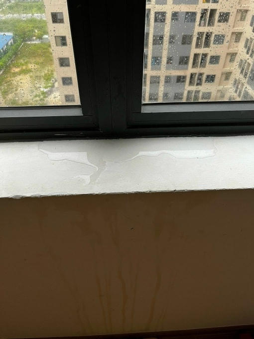 Đà Nẵng: Hàng loạt căn hộ nhà ở xã hội tại Khu dân cư Bàu Tràm nứt nẻ, thấm dột