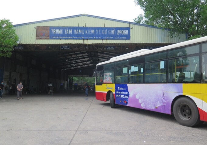 Từ 15/2 hai trung tâm đăng kiểm 29-01V và 29-06V được hoạt động trở lại.