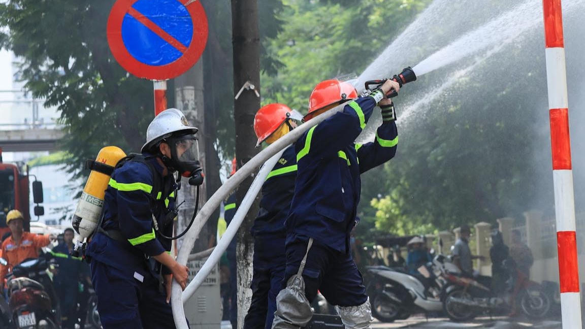 Trên địa bàn Hà Nội đã xảy ra 11 vụ cháy và sự cố cháy trong ngày 8/12. Ảnh minh họa: Quang Vinh.