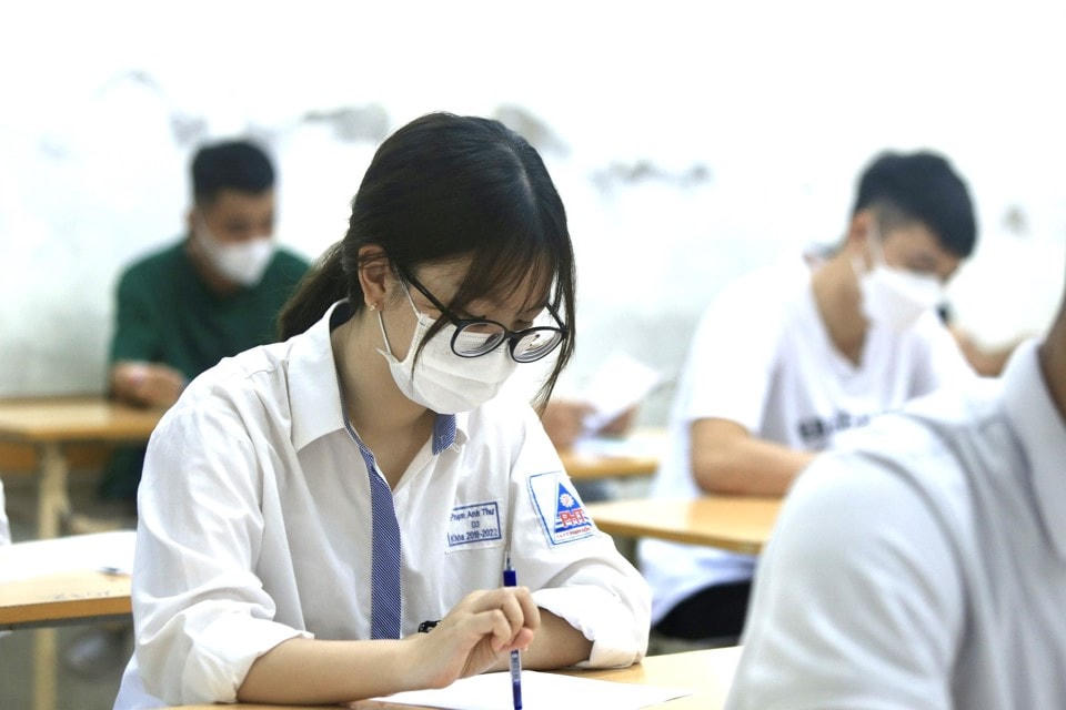 Thí sinh dự thi tốt nghiệp THPT năm 2022.