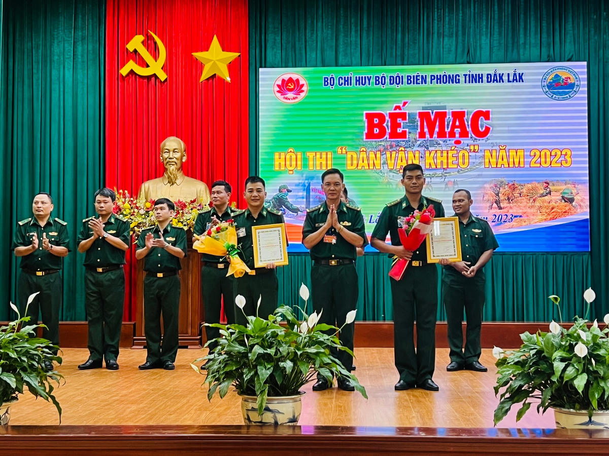 Nhiều tiểu phẩm hay, đặc sắc trong Hội thi Dân vận khéo của Bộ đội Biên phòng Đắk Lắk