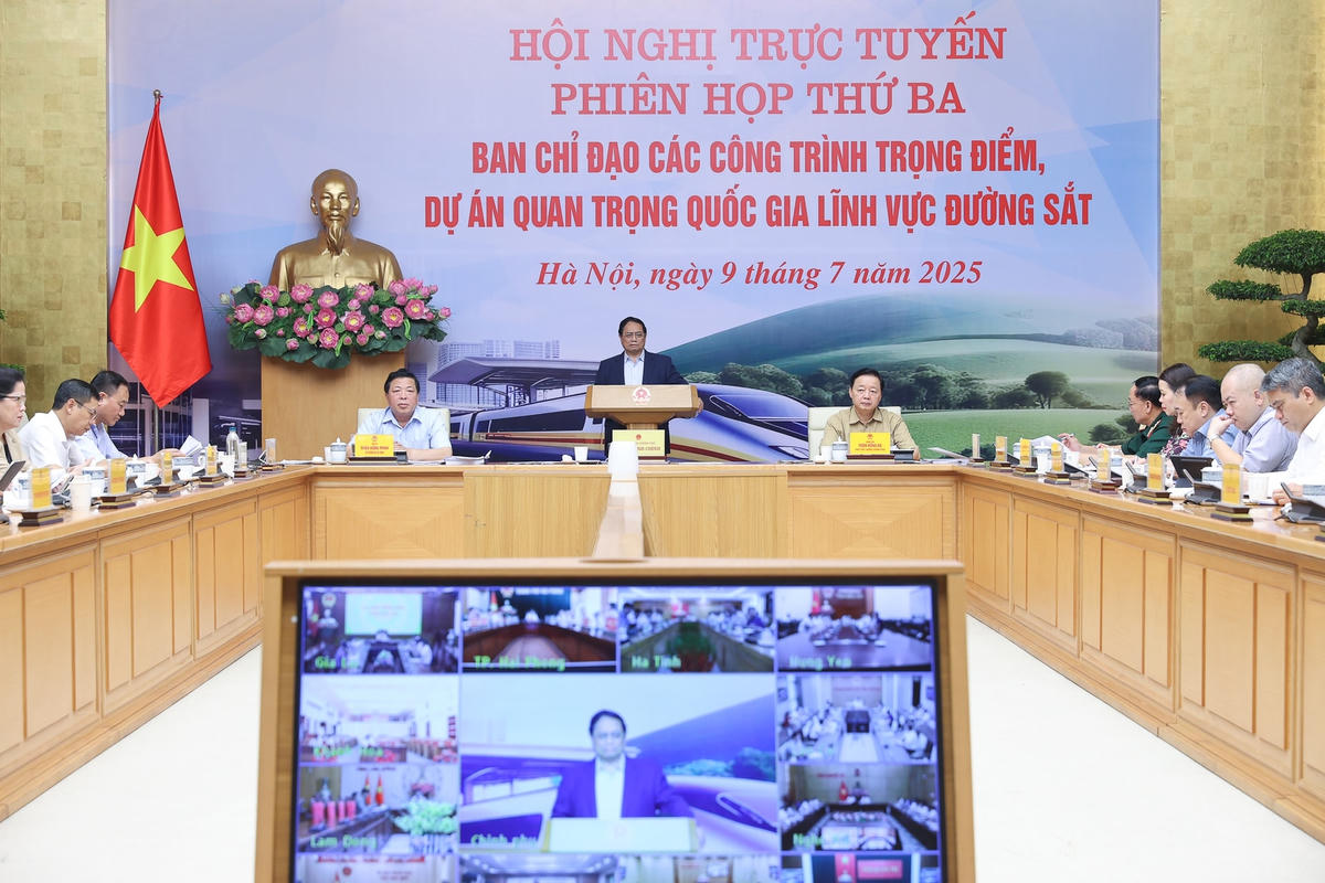 Thủ tướng chủ trì Hội nghị về các công trình, dự án đường sắt- Ảnh 2. Thủ tướng chủ trì Hội nghị về các công trình, dự án đường sắt- Ảnh 2.