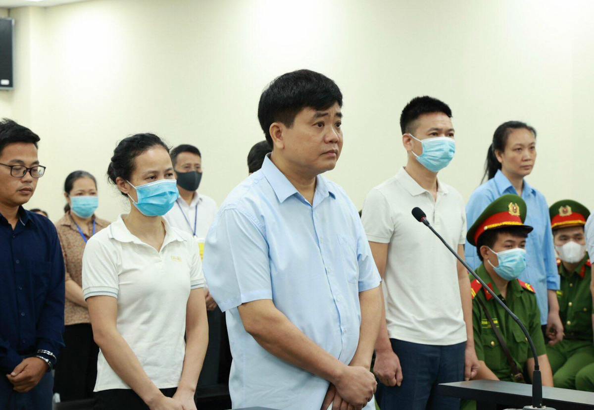Ông Nguyễn Đức Chung tại toà