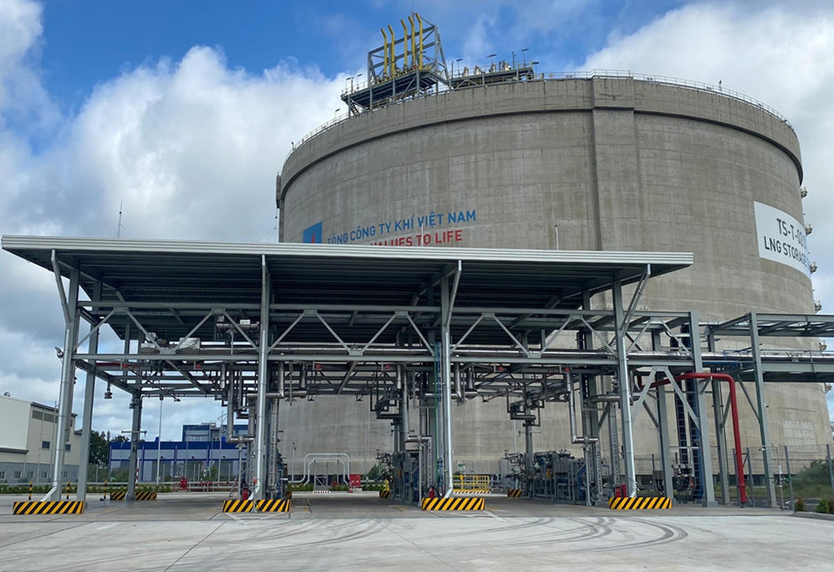 Trạm chiết nạp LNG