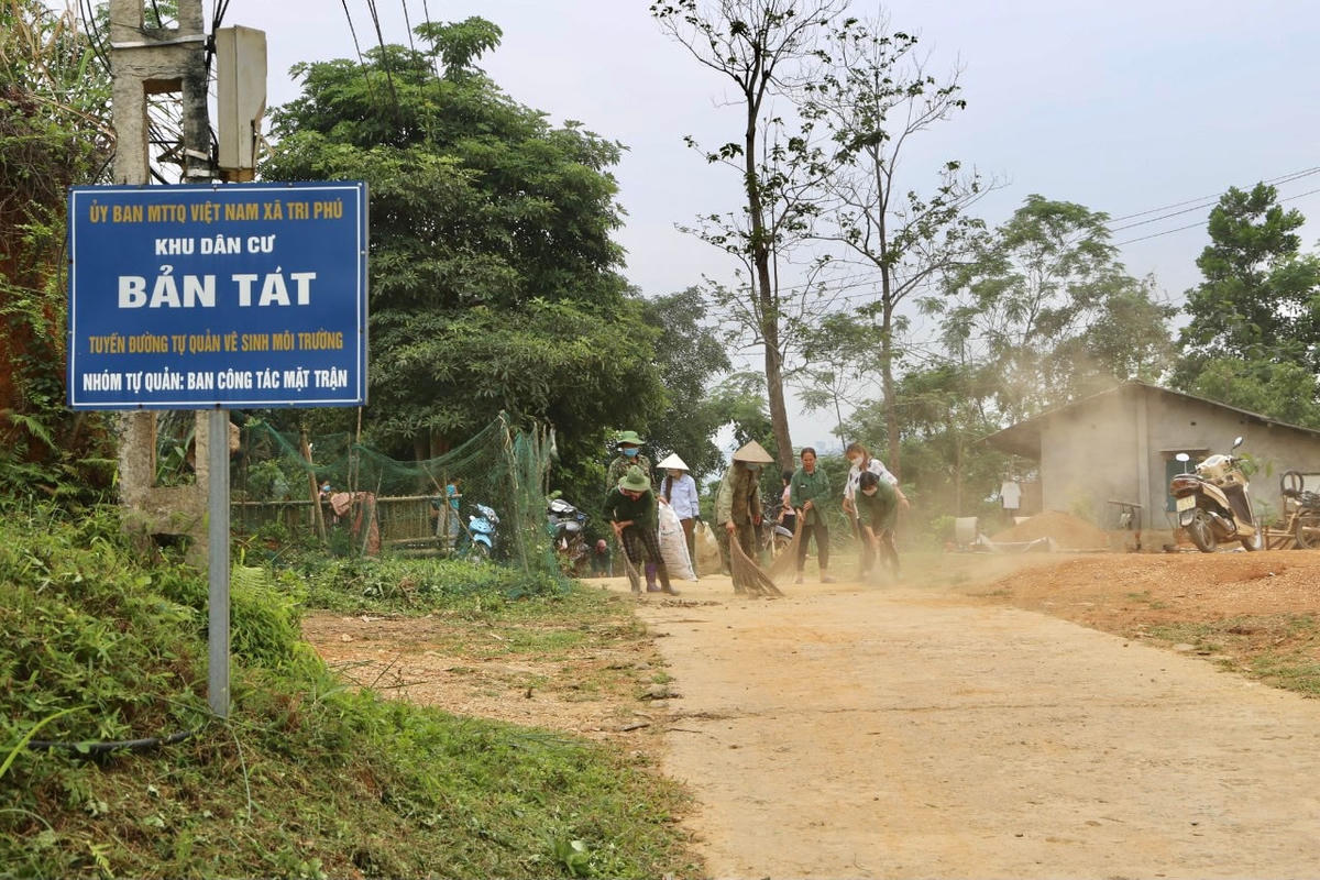 Mô hình tự quản bảo vệ môi trường được xây dựng và nhân rộng tại Tuyên Quang.