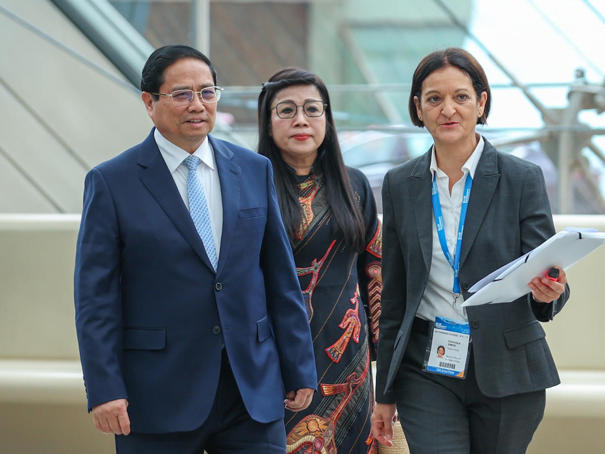 Thủ tướng Phạm Minh Chính bắt đầu các hoạt động tại Hội nghị Đại dương Liên Hợp Quốc- Ảnh 1.